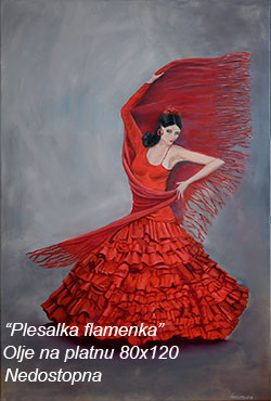 Plesalka flamenka